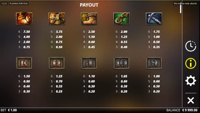 Fire In The Hole 3 Demo Gratis 3