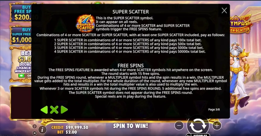 Gates Olympus Super Scatter Demo Gratis 4