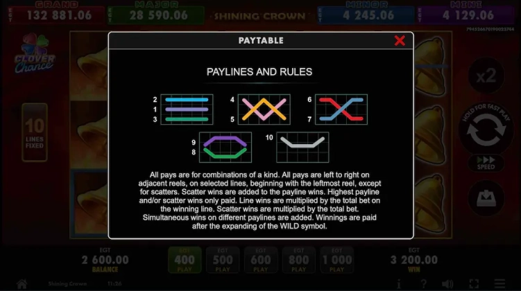 Shining Crown Demo Gratis 4